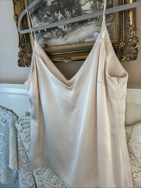 Vintage Silk Satin Slip Chemise